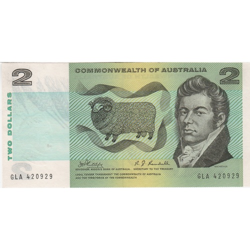 1968 $2 Note Phillips/Randall R83 Uncirculated