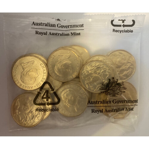 2023 Mint Bag of 20 Uncirculated $1 Coins - Charles III 