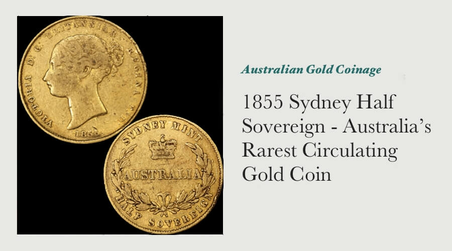 1855 Sydney Half Sovereign - Australia’s Rarest Circulating Gold Coin main image