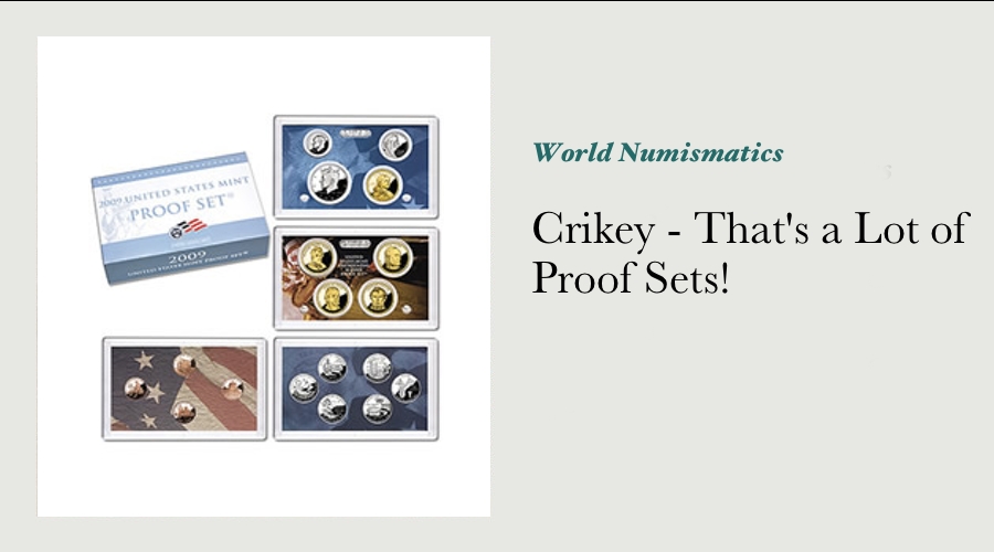 Crikey - That's a Lot of Proof Sets! main image