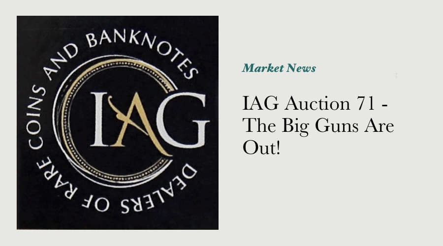 IAG Auction 71 - The Big Guns Are Out! main image