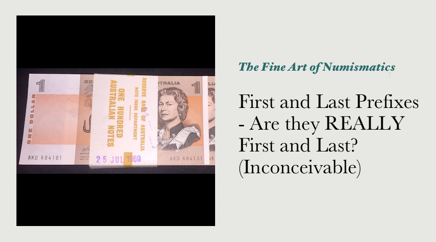 First and Last Prefixes - Are they REALLY First and Last? (Inconceivable)