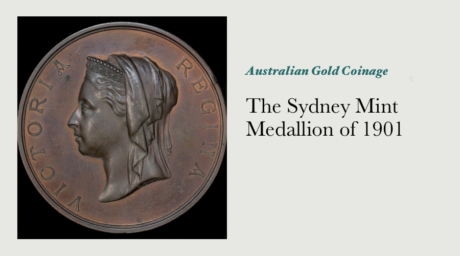 The Sydney Mint Medallion of 1901 main image