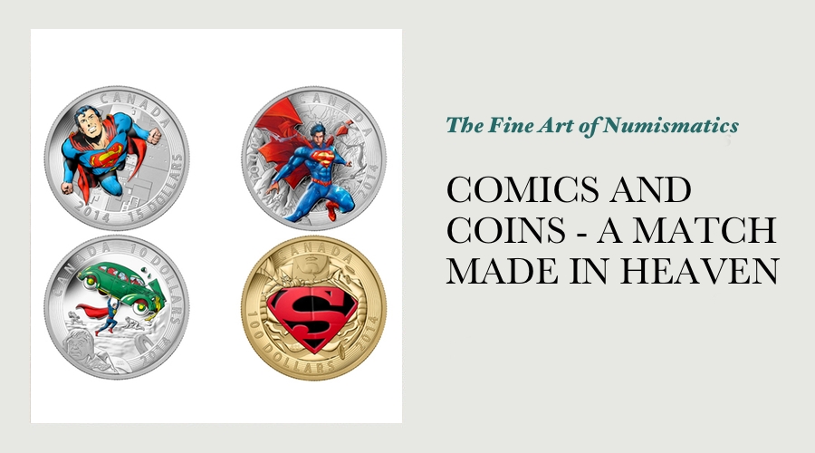 COMICS AND COINS - A MATCH MADE IN HEAVEN main image