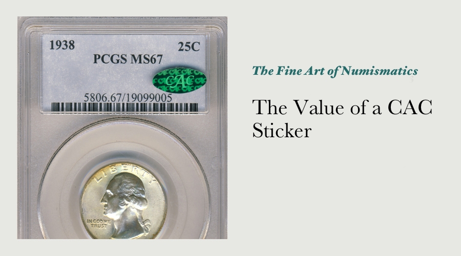 The Value of a CAC Sticker