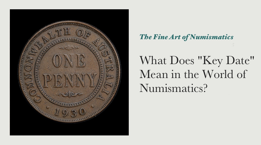 What Does "Key Date" Mean in the World of Numismatics? main image