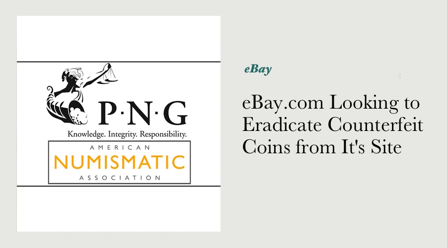 eBay.com Looking to Eradicate Counterfeit Coins from It's Site main image