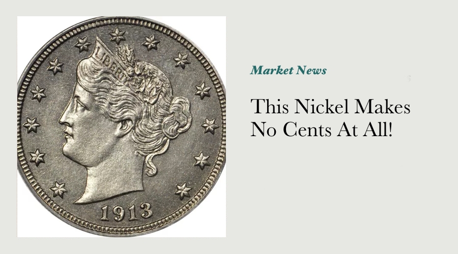 This Nickel Makes No Cents At All!