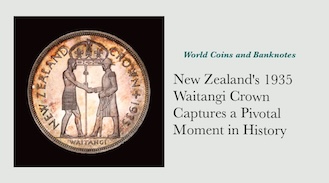 New Zealand's 1935 Waitangi Crown Captures a Pivotal Moment in History