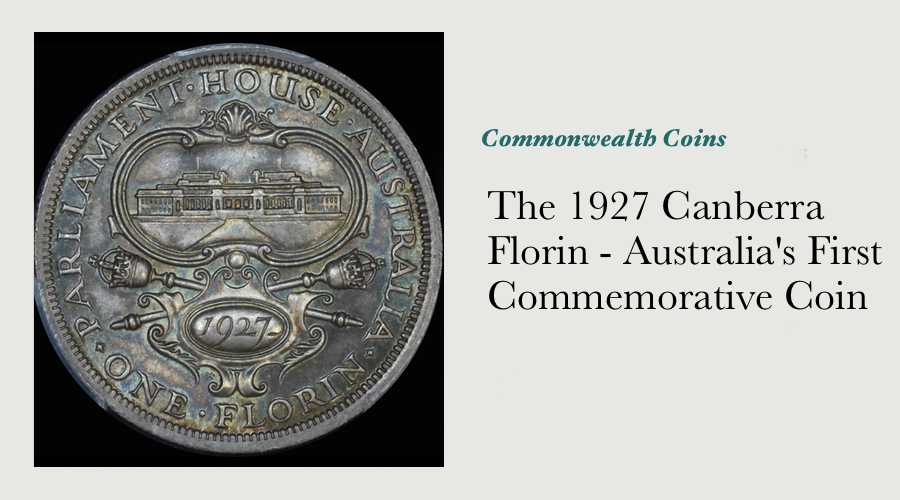The 1927 Canberra Florin - Australia's First Commemorative Coin main image