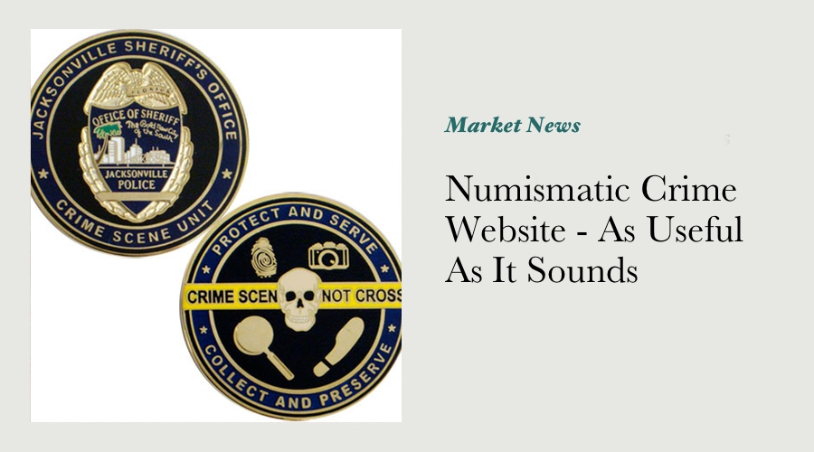 Numismatic Crime Website - As Useful As It Sounds main image