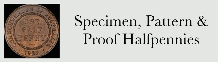 Specimen Pattern and Proof Halfpennies image