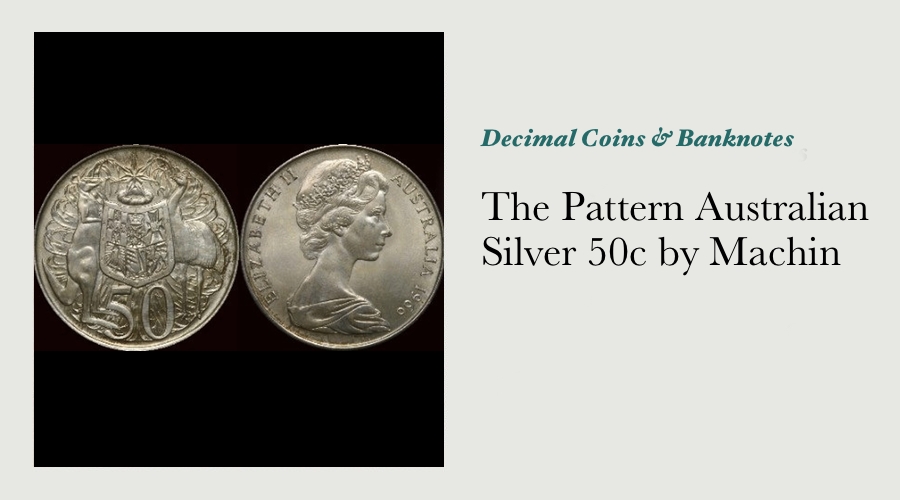 The Pattern Australian Silver 50¢ by Machin main image