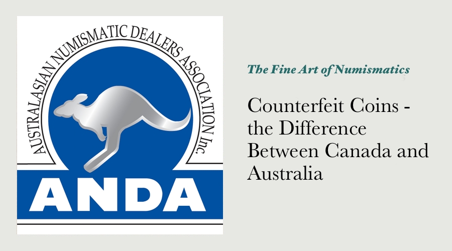 Counterfeit Coins - the Difference Between Canada and Australia main image