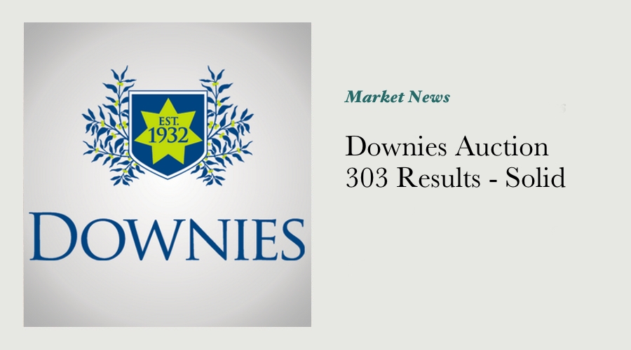 Downies Auction 303 Results - Solid main image