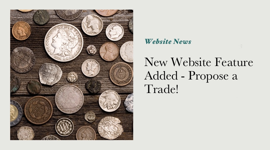 New Website Feature Added - Propose a Trade! main image