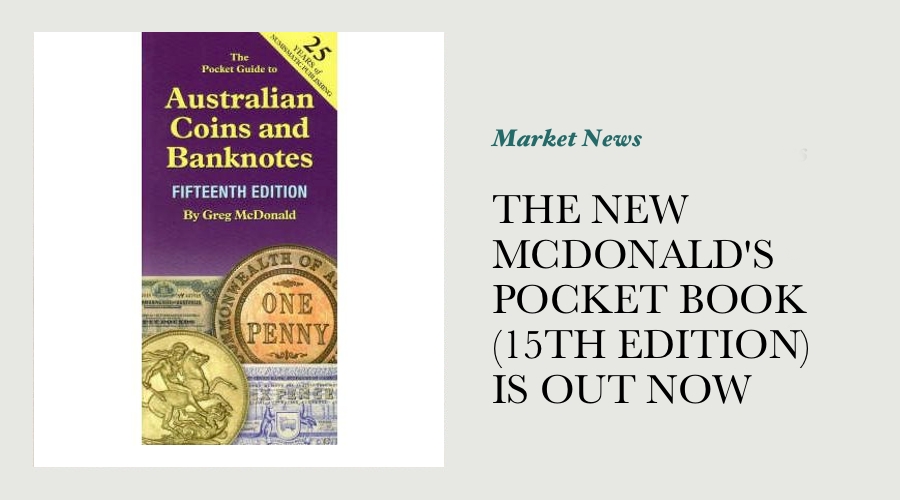 THE NEW MCDONALD'S POCKET BOOK (15TH EDITION) IS OUT NOW