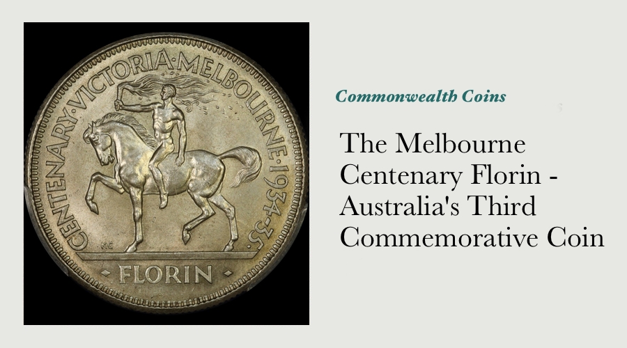 The Melbourne Centenary Florin - Australia's Third Commemorative Coin main image