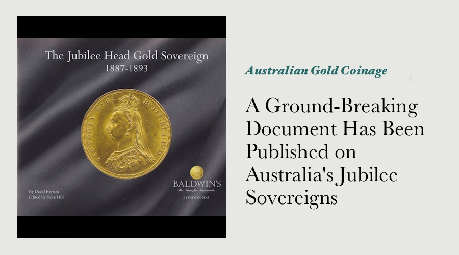 A Ground-Breaking Document Has Been Published on Australia's Jubilee Sovereigns main image