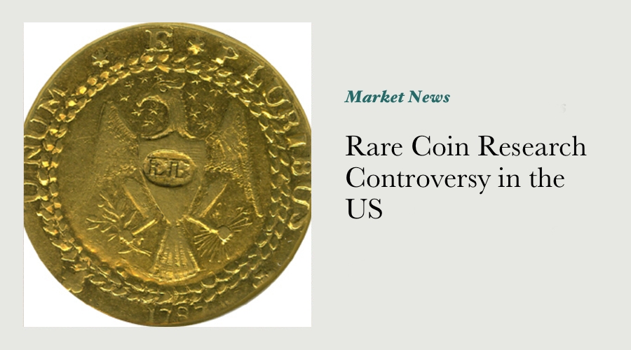 Rare Coin Research Controversy in the US main image