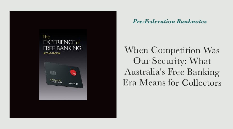 When Competition Was Our Security: What Australia's Free Banking Era Means for Collectors