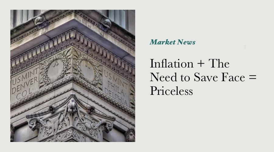 Inflation + The Need to Save Face = Priceless main image